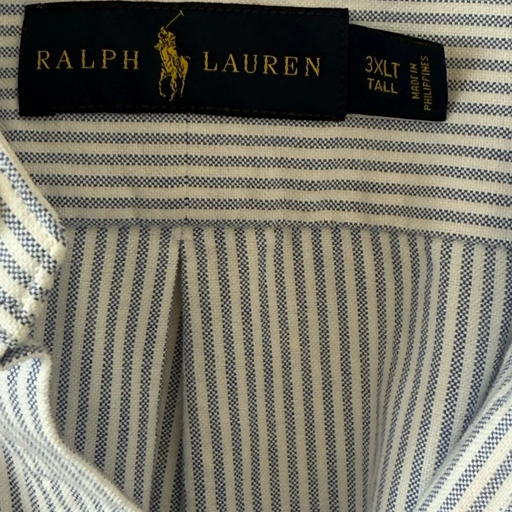 Polo Ralph Lauren Striped Oxford Shirt Big & Tall